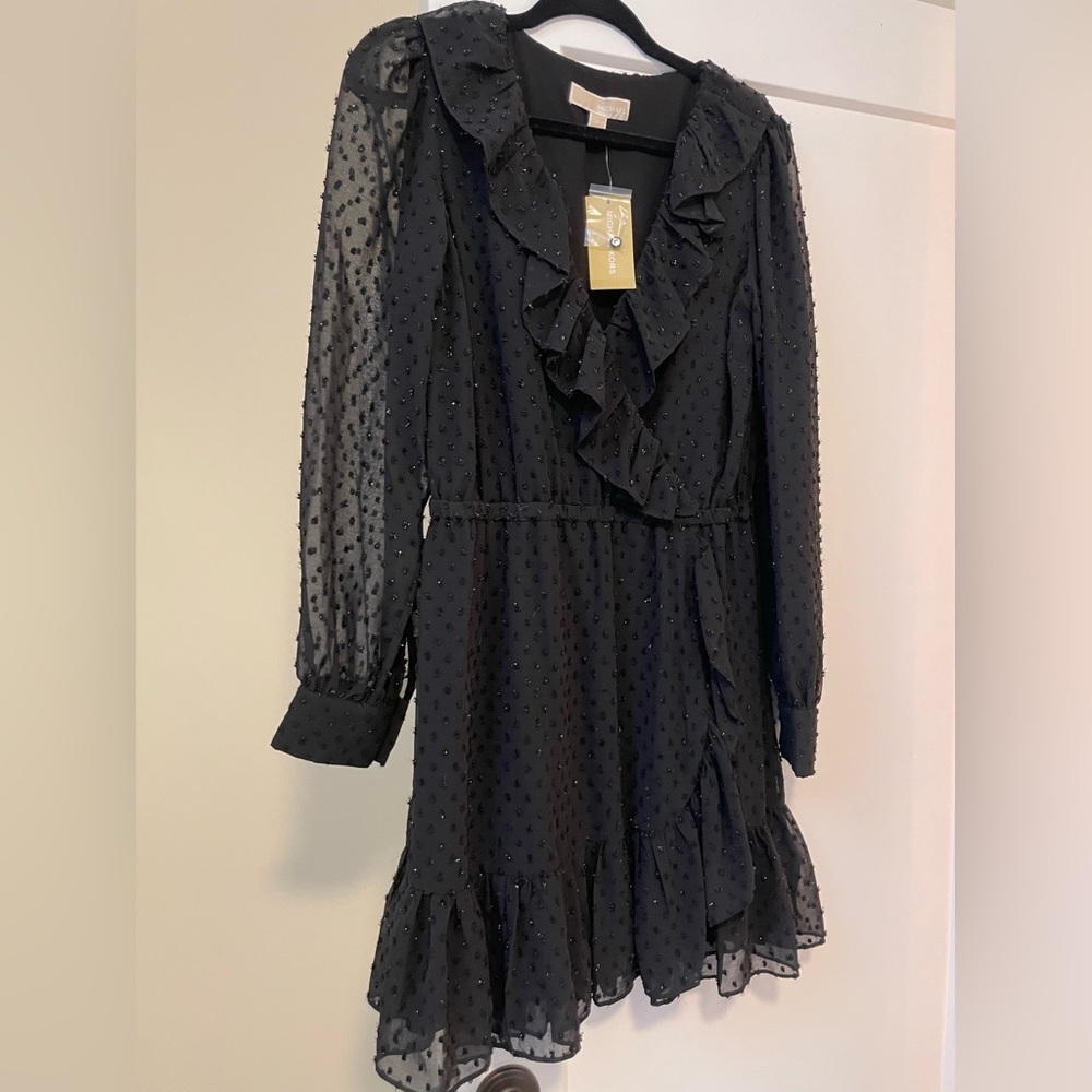 NWT Michael Michael Kors Black Dress